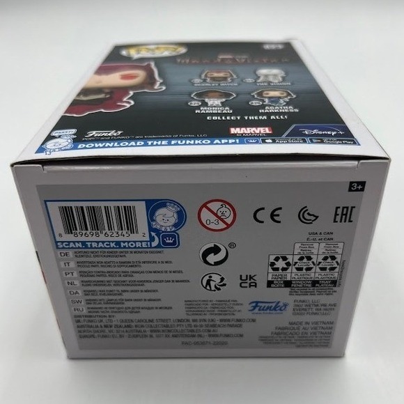 Funko Pop Marvel Scarlet Witch 823 Glows in the Dark Exclusive Limited Edition - Picture 7 of 8